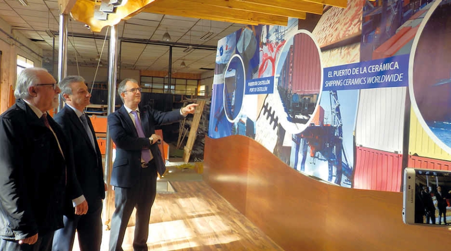 PortCastell&oacute; participar&aacute; en Cevisama para respaldar al sector cer&aacute;mico de la provincia