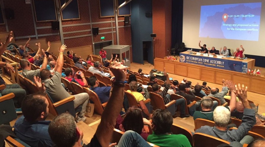 IDC organizar&aacute; una acci&oacute;n coordinada en los puertos europeos contra la desregulaci&oacute;n portuaria