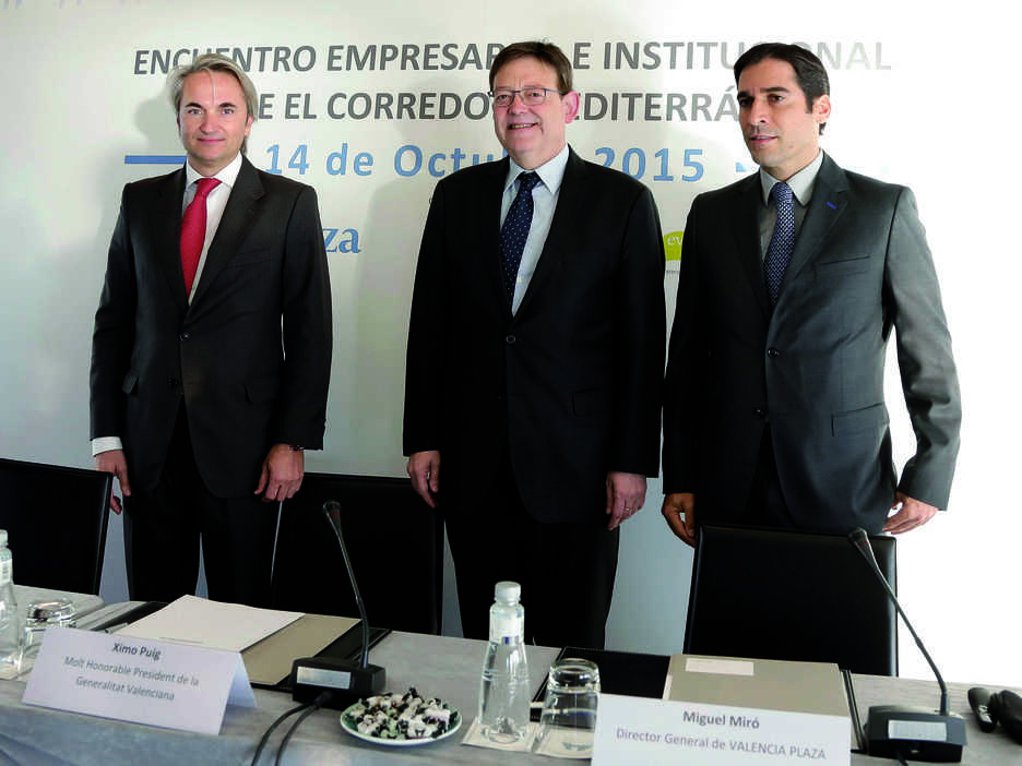 Puig lamenta la falta de receptividad del Gobierno con el Corredor Mediterr&aacute;neo