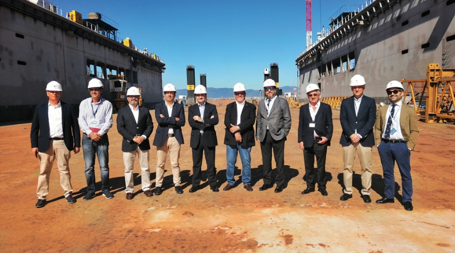 El Puerto de Algeciras y Cernaval fijan el calendario de puesta a punto del dique flotante &quot;Crislaube&quot;