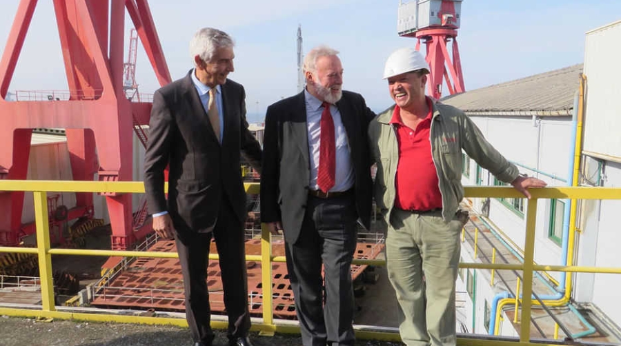 La nueva rampa ro-ro del Puerto de Vigo se instalar&aacute; antes de fin de a&ntilde;o