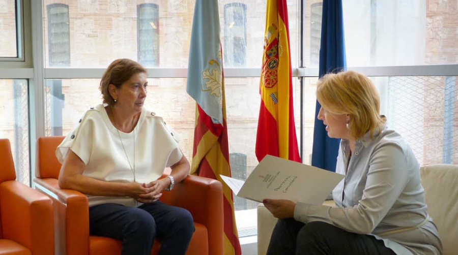 La directora general de Internacionalizaci&oacute;n se re&uacute;ne con la directora de ICEX Valencia