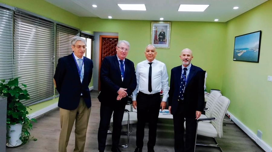 Almer&iacute;a y Nador analizan el dispositivo de la pr&oacute;xima OPE y el tr&aacute;fico ro-ro entre puertos
