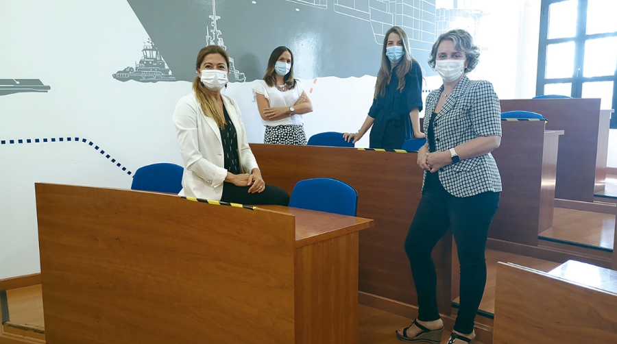 La Fundaci&oacute;n Valenciaport planta cara al Covid-19 y retoma sus actividades presenciales
