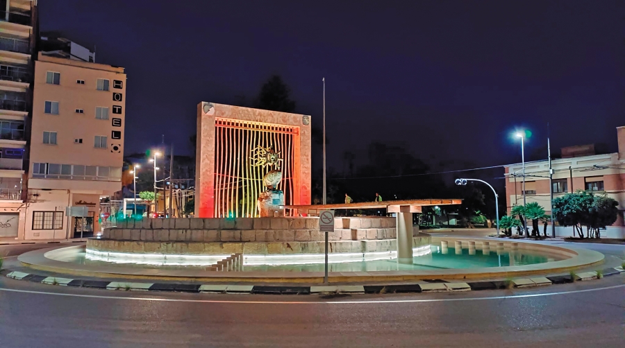 La Fuente del Centenario fue inaugurada en 2002.
