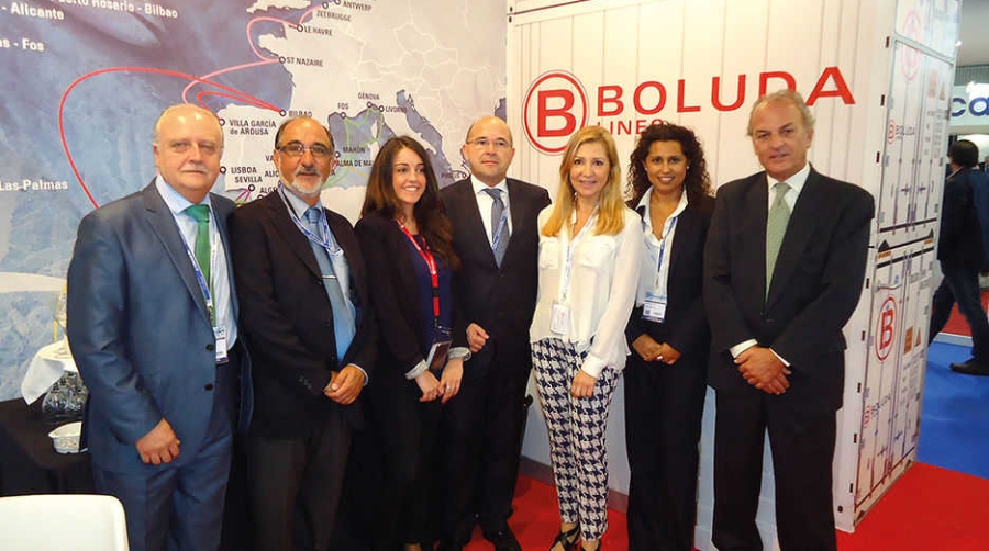 Boluda Lines da a conocer en Conxemar su conexi&oacute;n directa entre Alicante y Canarias