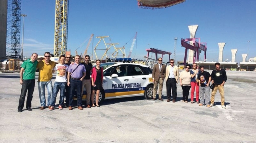 El M&aacute;ster de la UCA visita el Puerto de C&aacute;diz
