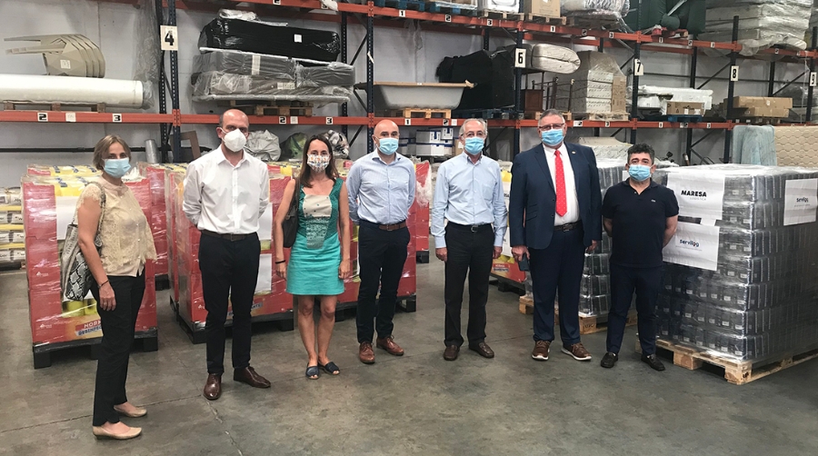 Boluda colabora con C&aacute;mara Espa&ntilde;a en el env&iacute;o de ayuda a Senegal