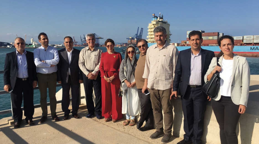 Una delegaci&oacute;n iran&iacute; se interesa por el modelo de gesti&oacute;n de Valenciaport
