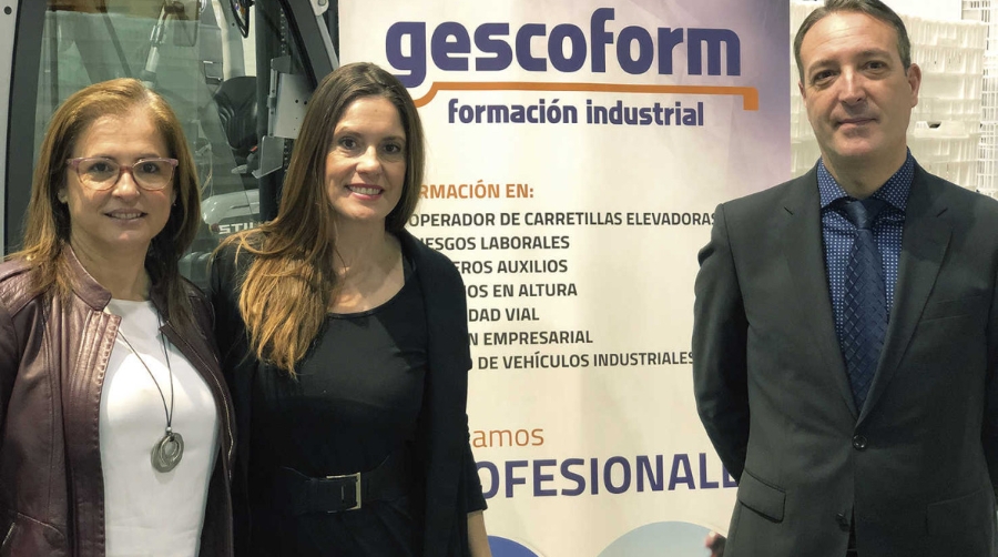 Gescoform promociona en ENCAJA su oferta formativa al servicio del sector log&iacute;stico