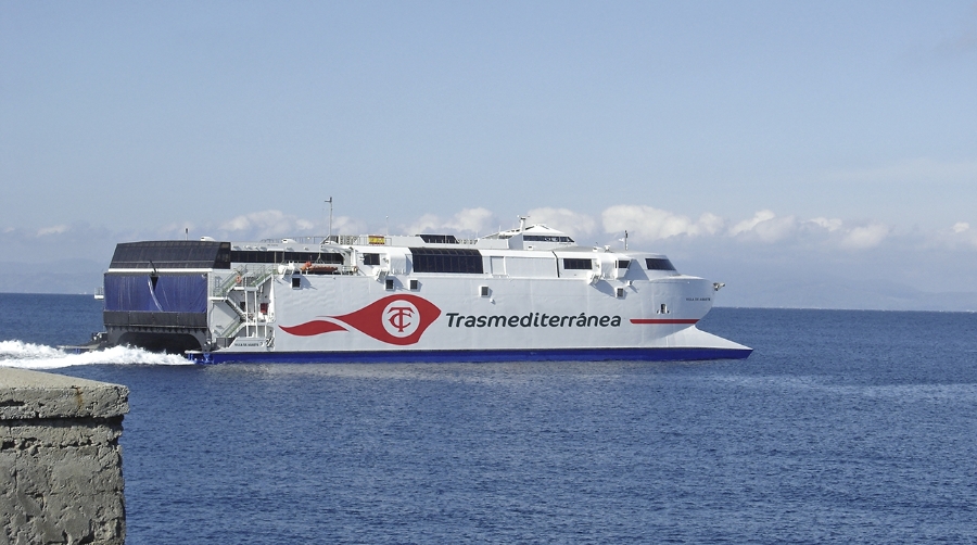 Armas Trasmediterránea refuerza la línea Ceuta-Algeciras