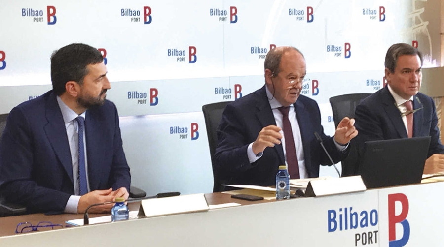 El tr&aacute;fico del Puerto de Bilbao en 2018 alcanz&oacute; los 35,6 millones de toneladas creciendo un 4%
