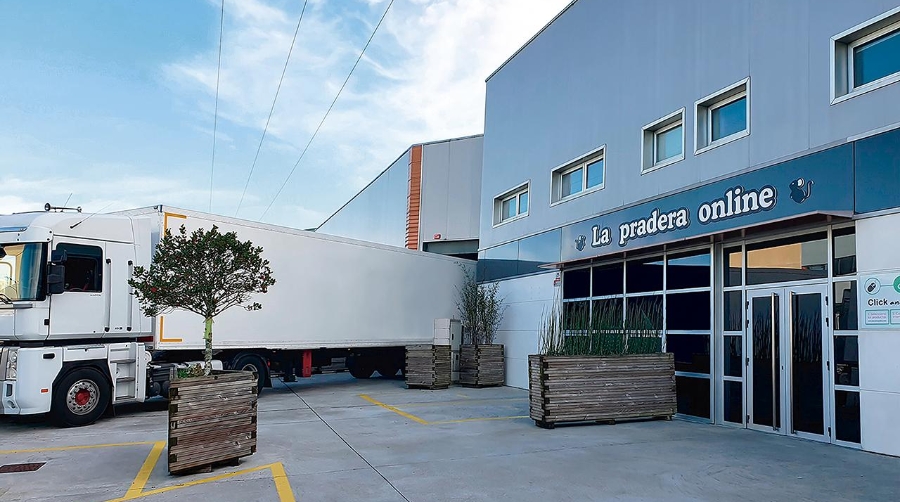 La Pradera Online contaba con un software de desarrollo propio para realizar un gran número de operaciones logísticas.