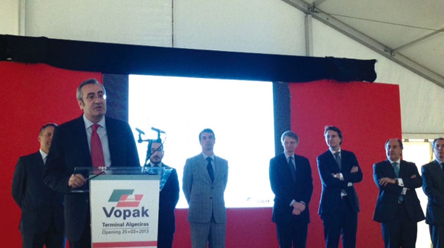 Vopak inaugura sus nuevas instalaciones en la ampliaci&oacute;n de Isla Verde Exterior en Algeciras