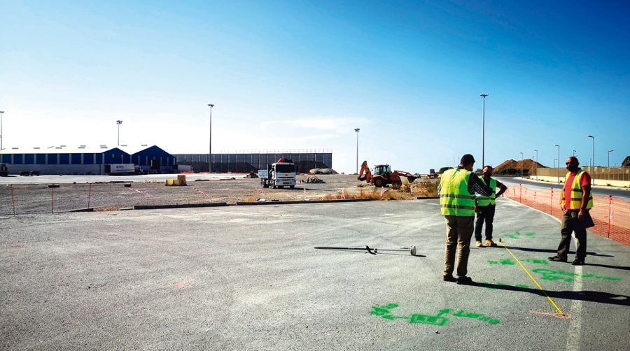 El Puerto de Almer&iacute;a inicia las obras de la Terminal de Tr&aacute;fico Pesado