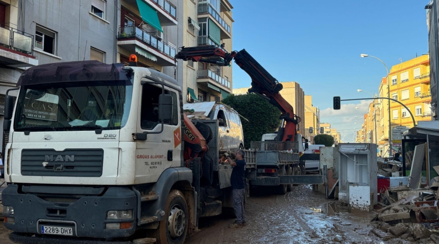 El temporal ha impactado en cerca 50% del transporte valenciano.