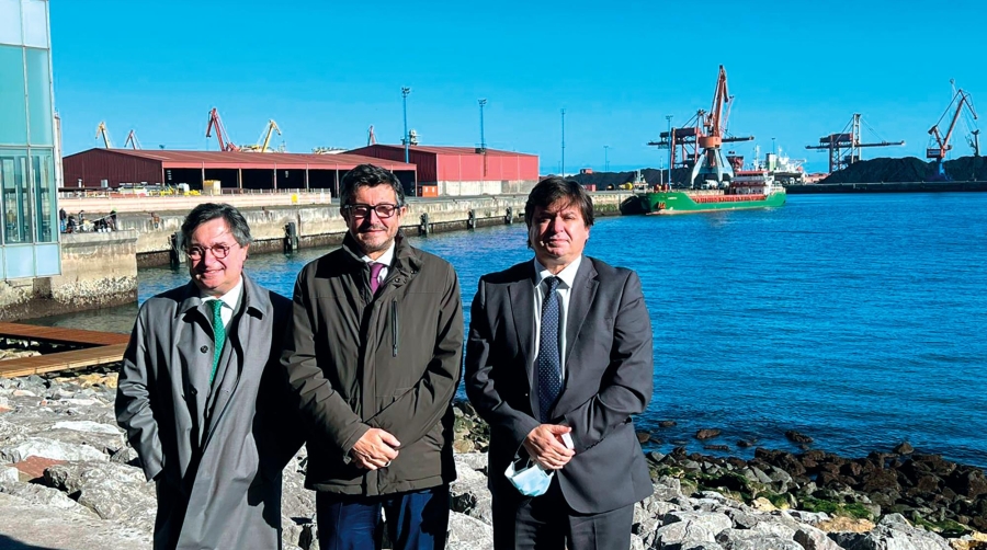 Rodríguez Dapena respalda las gestiones para recuperar la autopista del mar de Gijón con Francia