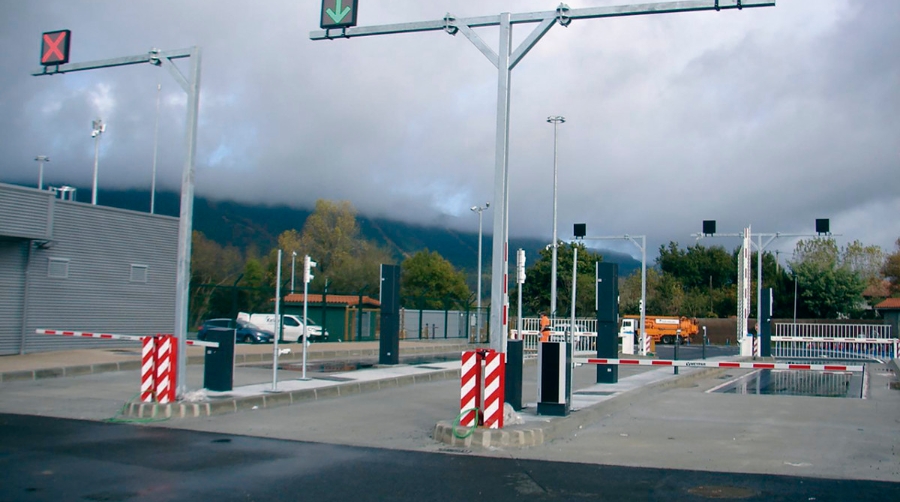 Gipuzkoa abre el nuevo parking de camiones de Oiartzun del Centro Integral del Transporte
