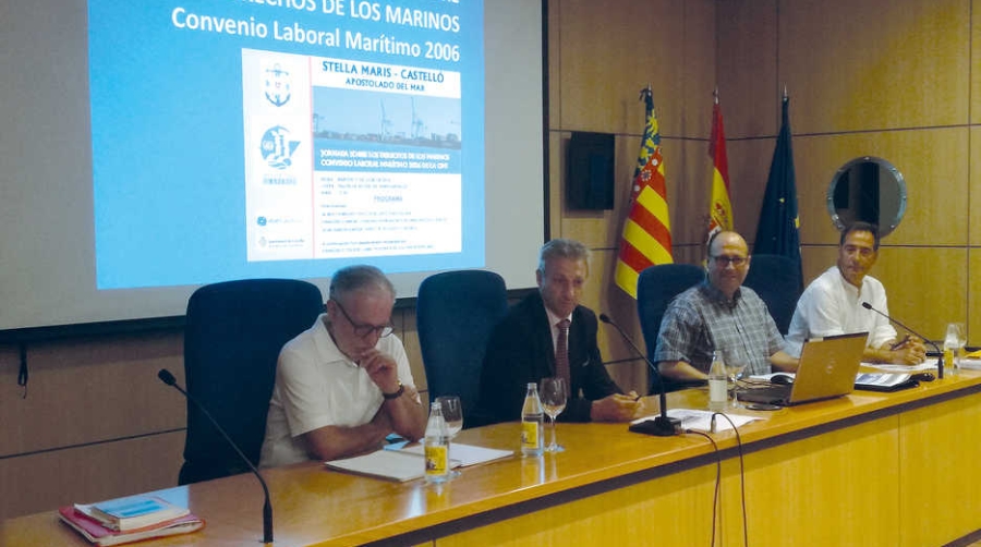 La jornada, que cont&oacute; con la presencia del presidente de PortCastell&oacute;, Francisco Toledo, se celebr&oacute; coincidiendo con el primer aniversario del centro Stella Maris de Castell&oacute;n, el &uacute;nico implantado en todo el litoral valenciano.