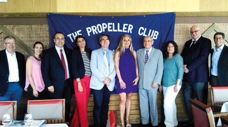 Albert O&ntilde;ate inicia su segundo mandato en la presidencia del Propeller Club de Barcelona