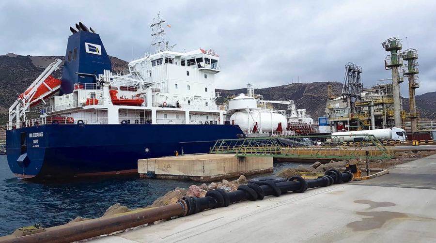 El Puerto de Cartagena es galardonado por el desarrollo proactivo de sus infraestructuras de GNL