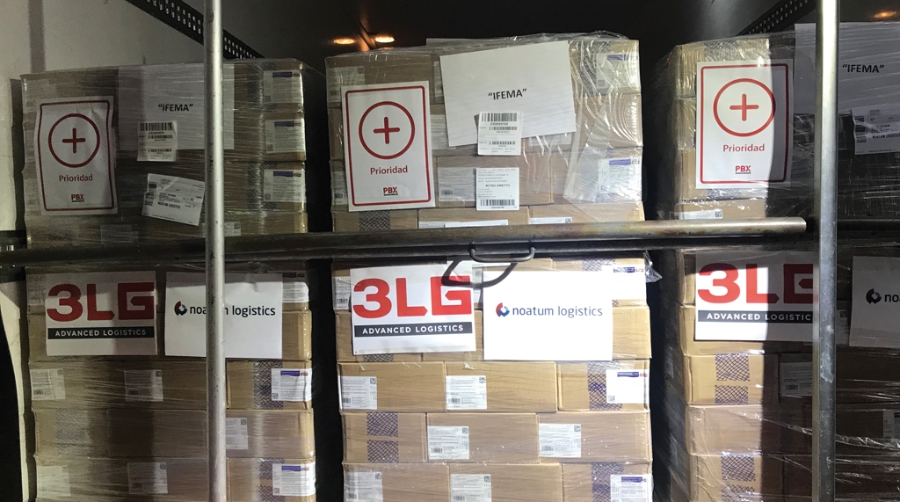 Noatum Logistics ha ofrecido de forma gratuita dos camiones completos con temperatura controlada para mover 180.000 viales del f&aacute;rmaco desde Barcelona a Madrid.