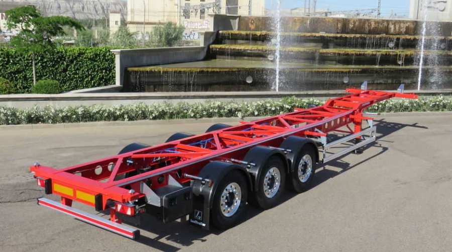 Nuevo portacontenedor aligerado de Lecitrailer