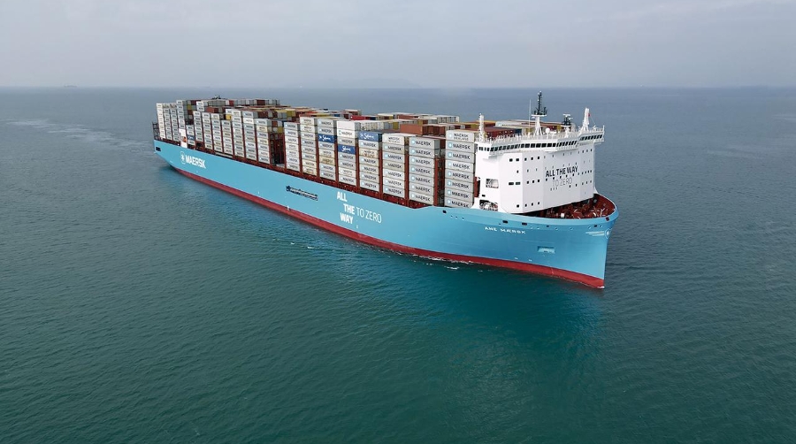 Maersk mejoró su rentabilidad en 2024 gracias a que los costes operativos se mantuvieron estables.