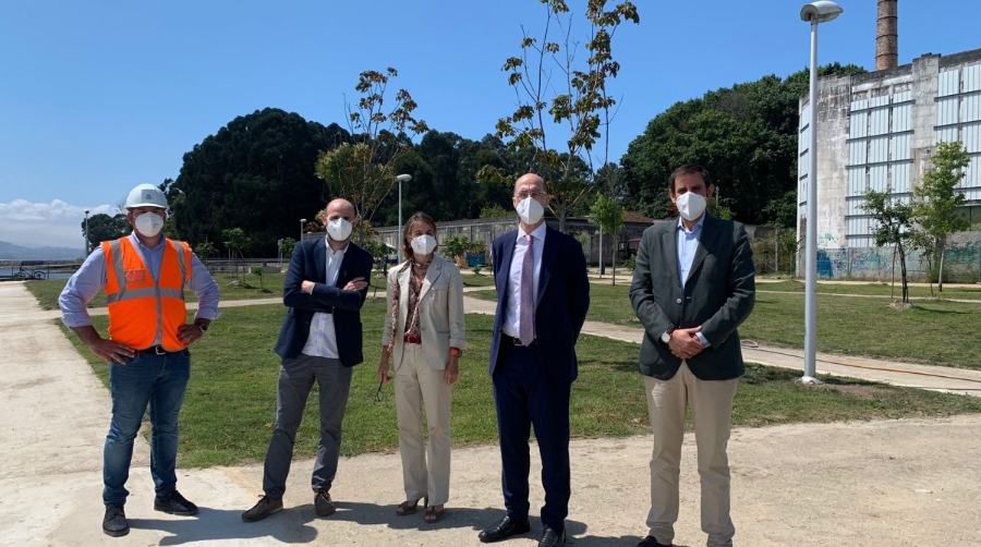El presidente de la AP de Vigo visita el paseo de O Salgueir&oacute;n