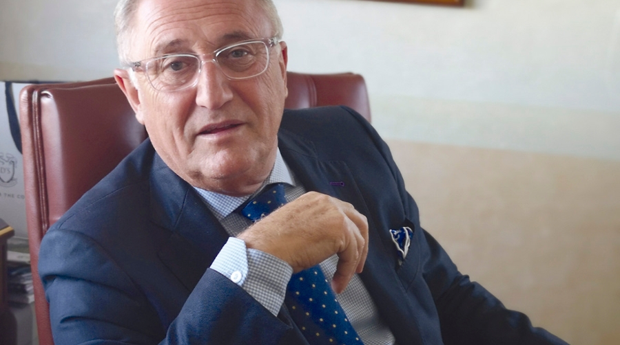 Jes&uacute;s Caicedo, presidente de la Autoridad Portuaria de Almer&iacute;a.