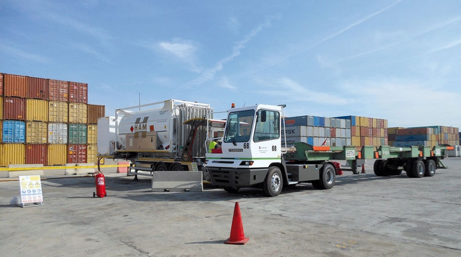 La cabeza tractora de GNL del proyecto Greencranes realizar&aacute; 1.000 horas de trabajo