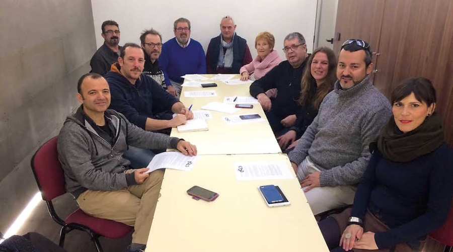 Constituci&oacute;n de CICLO Valencia en la sede de Intersindical Valenciana.