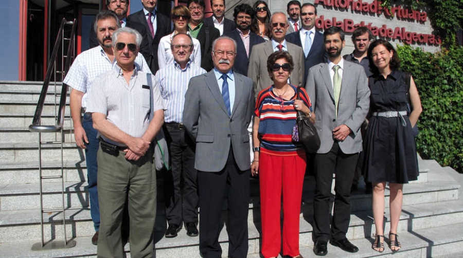 Los participantes en las jornadas T&eacute;cnicas Iberoamericanas de Puertos visitan Algeciras