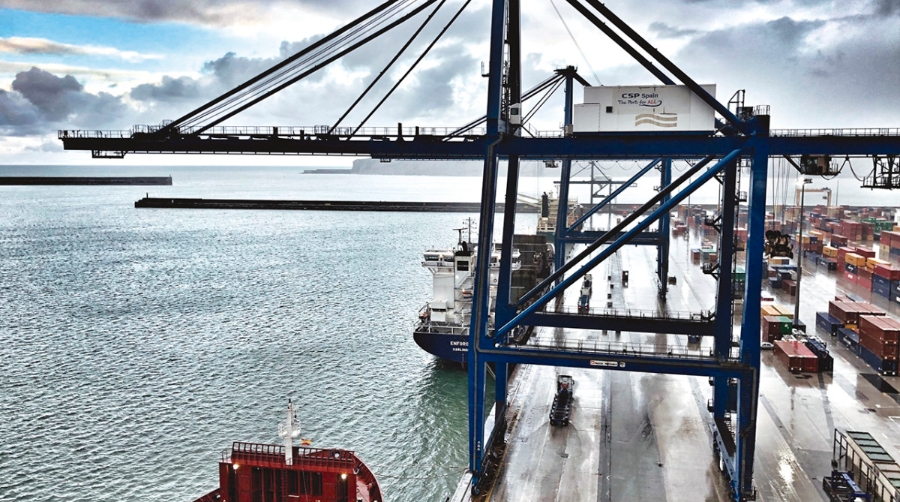 El tr&aacute;fico de contenedores en las terminales de CSP Spain aument&oacute; un 10,6% de enero a mayo