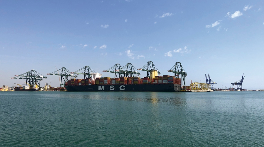 Los puertos espa&ntilde;oles muestran su capacidad para atender a los gigantes del mar