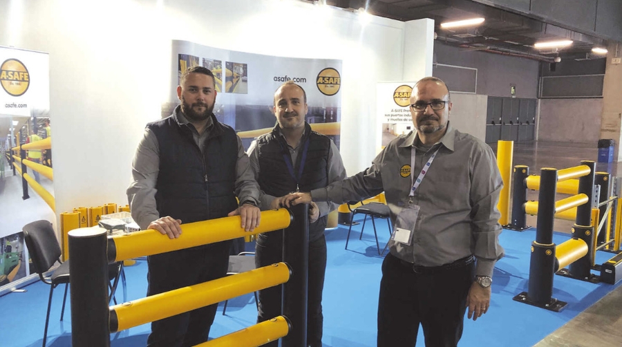 Javier Valero ,Javier Lovera y Javier Mart&iacute;nez de A-SAFE. Foto Eva Monr&oacute;s.
