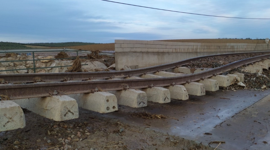 El corredor ferroviario con Algeciras vuelve a quedar interrumpido