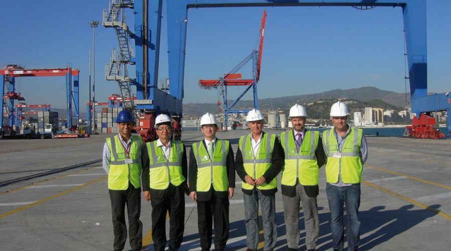 Corea se interesa por los servicios e infraestructuras &nbsp;del Puerto de M&aacute;laga&nbsp;