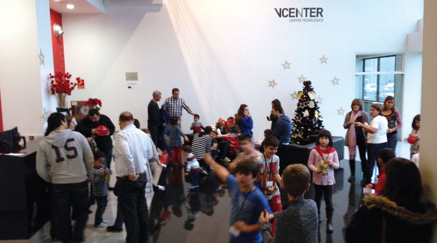 Visual Trans, con sus ni&ntilde;os en Navidad