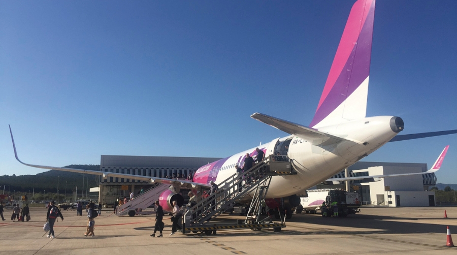 El aeropuerto de Castell&oacute;n inicia una nueva ruta a Bilbao