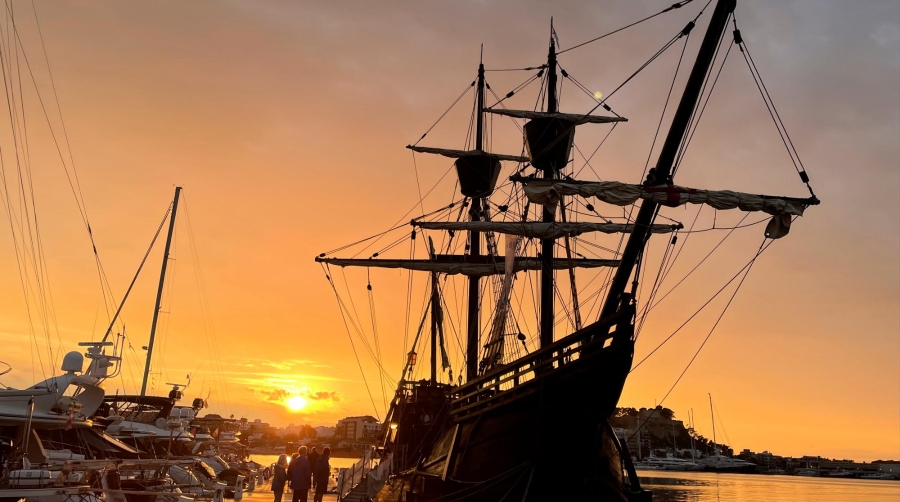 La Marina de Dénia acoge la “Nao Victoria” hasta el domingo