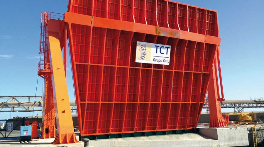 Zamakona Yards entrega la rampa ro-ro a Terminal de Contenedores de Tenerife