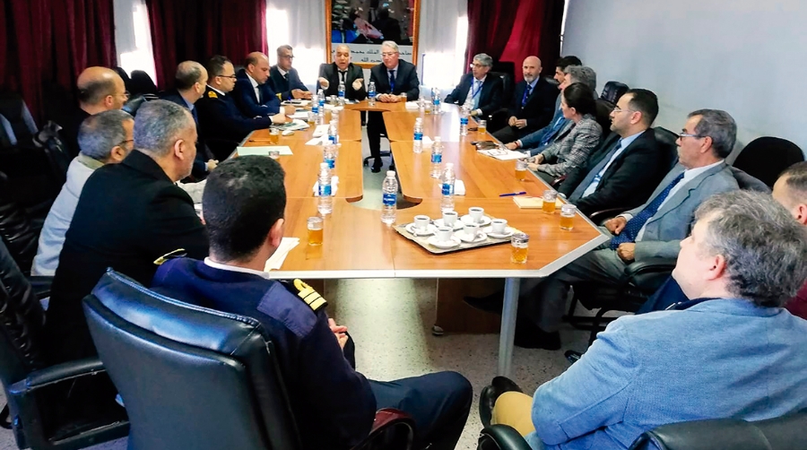 Almer&iacute;a y Nador analizan el dispositivo de la pr&oacute;xima OPE y el tr&aacute;fico ro-ro entre puertos