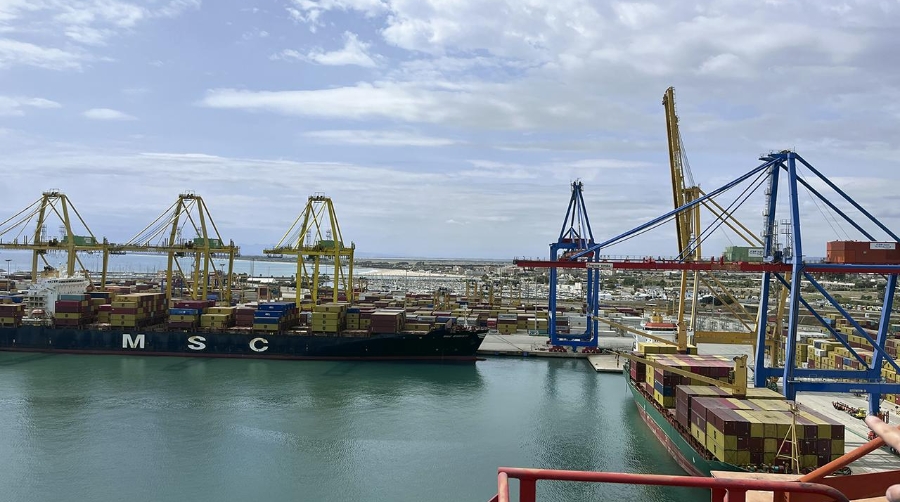 La caída de los tráficos de Valenciaport muestra signos de estabilización