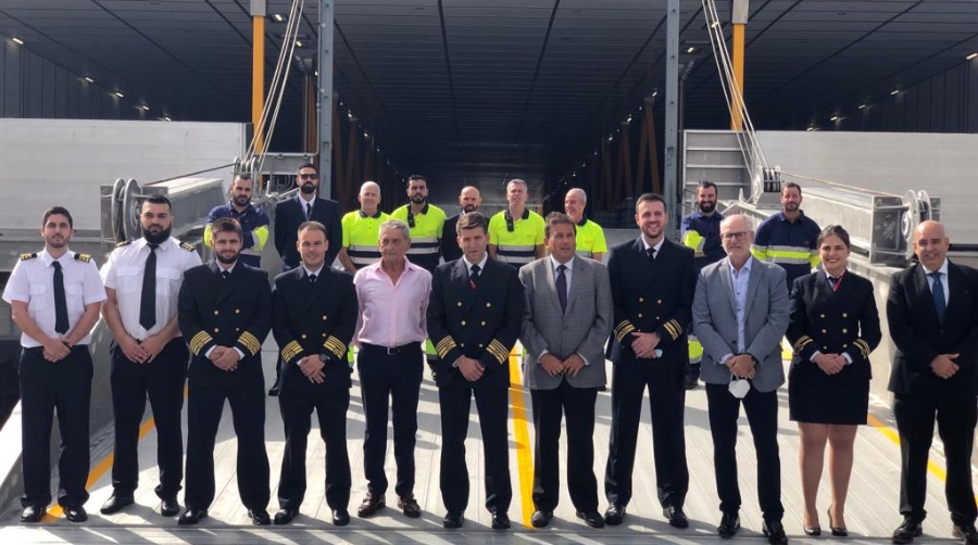 El nuevo fast ferry &quot;Volc&aacute;n de Taid&iacute;a&quot; se estrena hoy en l&iacute;nea Gran Canaria - Tenerife.