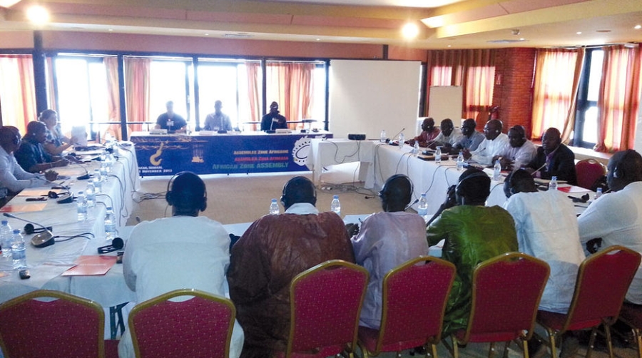 La prevenci&oacute;n y formaci&oacute;n de los estibadores, centro del debate de la asamblea de la Zona Africana de IDC