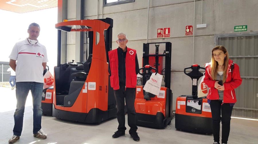 Toyota Material Handling Espa&ntilde;a mantiene su compromiso solidario con Cruz Roja Espa&ntilde;ola