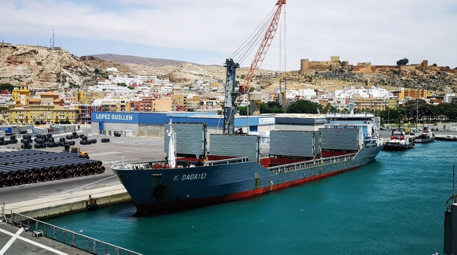 La Autoridad Portuaria de Almer&iacute;a incrementa un 129% las exportaciones de mercanc&iacute;a general entre enero y junio