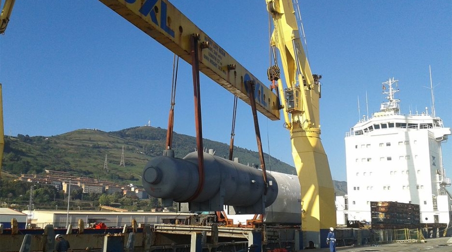 Erhardt Proyectos coordina con &eacute;xito sendas operativas en el Puerto de Bilbao y Foronda