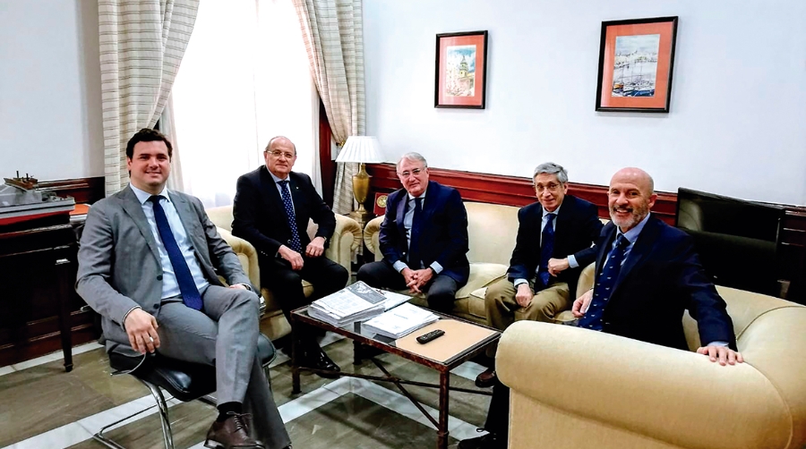 Las autoridades portuarias de Almer&iacute;a y Melilla analizan la pr&oacute;xima Operaci&oacute;n Paso del Estrecho